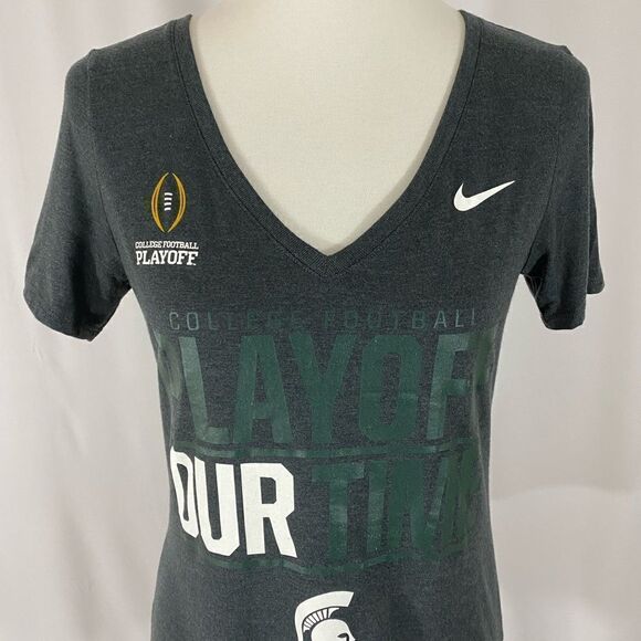 Nike Michigan State Football T Shirt - Picture 3 of 6